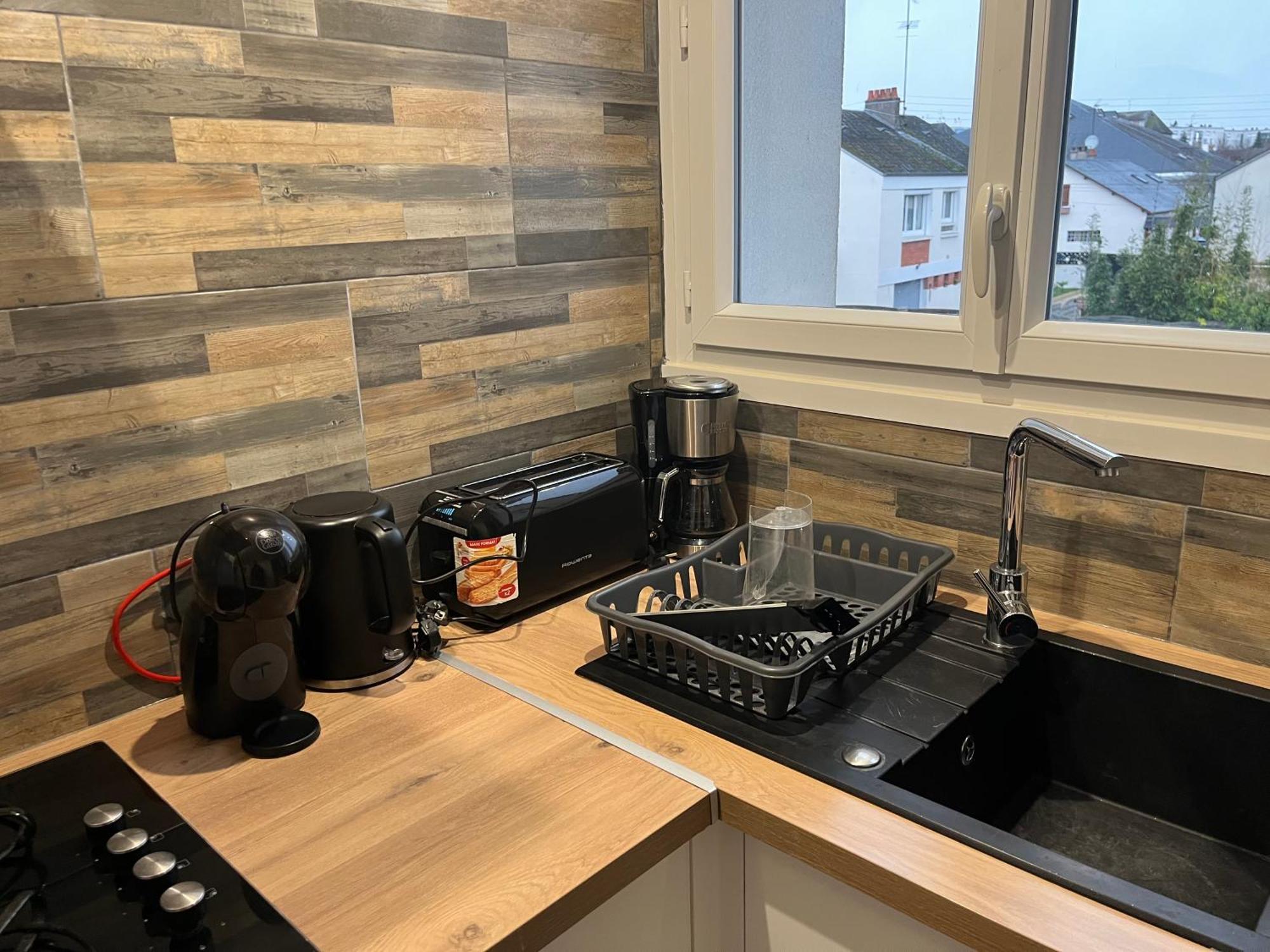 F3 Appartement 2 Chambre Un Salon Avec Wifi Saint-Jean-de-la-Ruelle 外观 照片